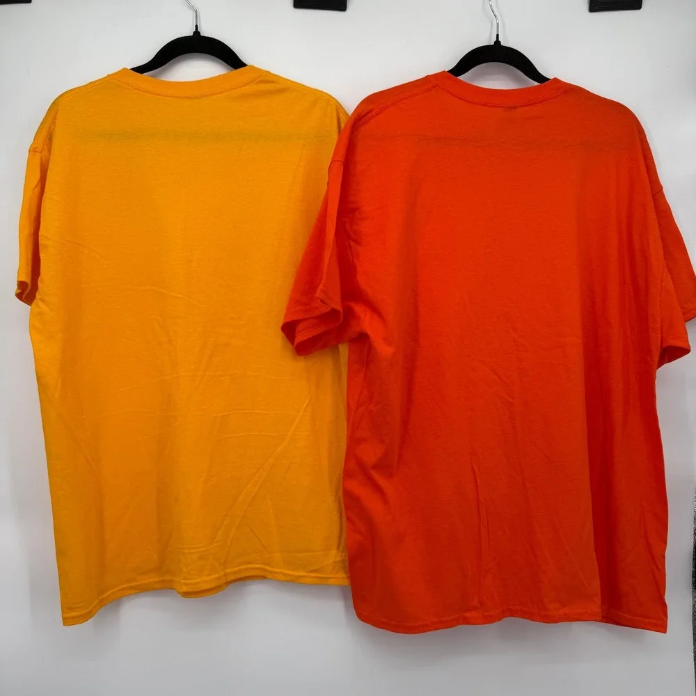M&Ms Graphic Tee 2 Pack Yellow Orange Halloween Costume Retro Y2K Candy Tee XL